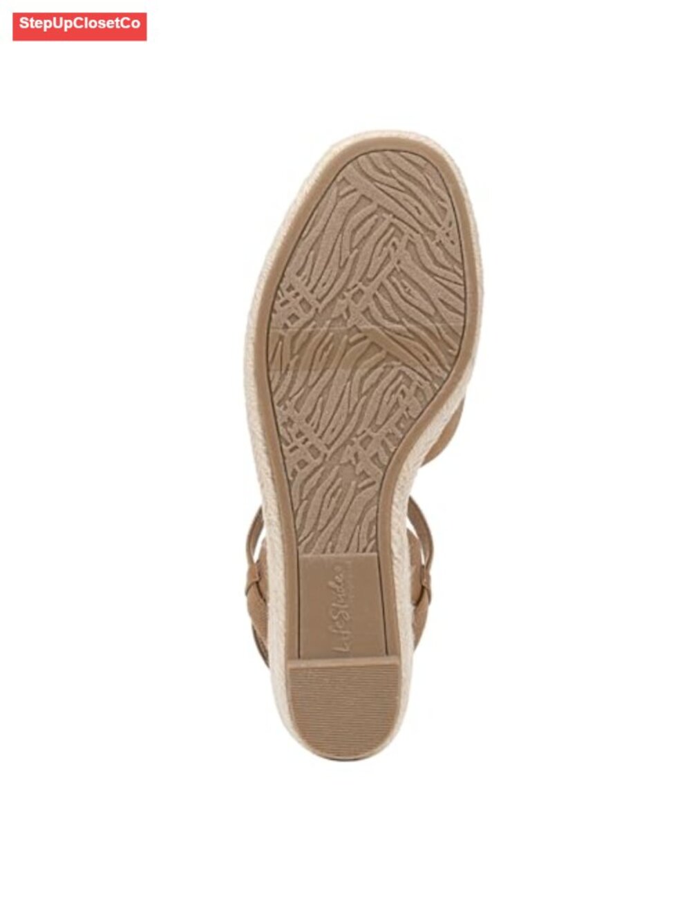 Chic Espadrille Wedge Sandals with Soft System Comfort - Picture 3 of 6